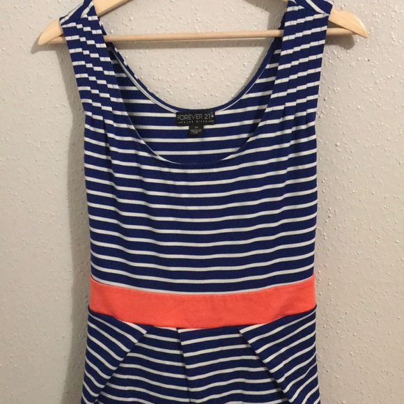 Forever 21 Dresses & Skirts - Blue and coral plus size dress